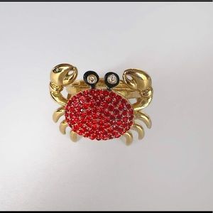 Kate Spade Shore Thing Pave Crab Ring